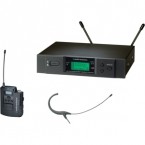 鐵三角 Audio-Technica ATW-3192bC 黑色無(wú)線頭戴式麥克風(fēng)系統(tǒng)（541.500-566.375兆赫）